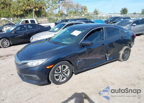 2017 Honda Civic Lx z USA, uszkodzony, nr VIN 19XFC2F58HE028261